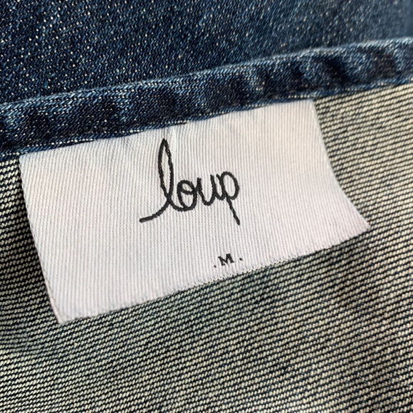 Loup Denim Rhoda Overalls Jumpsuit - Picture 14 of 15